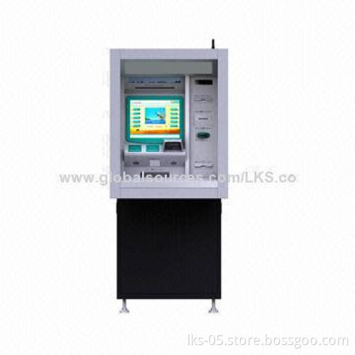ATM Kiosk Terminal with Bill Acceptor and Dispenser/Web-camera and Card Reader Functions